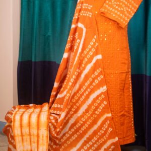 ভিআইপি চুনরি বাটিক থ্রি পিস - C3