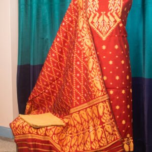 প্রিমিয়াম জামদানি থ্রি পিস