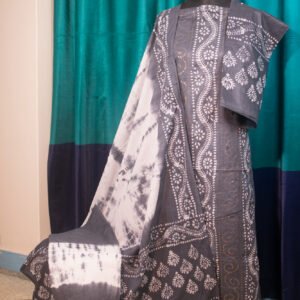 সিকুয়েন্স চুনরি বাটিক থ্রি পিস - S3